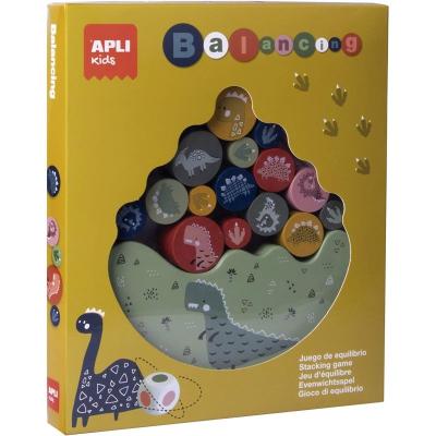 Juego de Equilibrio Dinosaurios Apli Kids 18567/ 16 Piezas