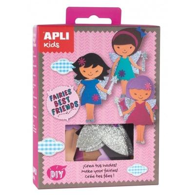 MINI KIT MANUALIDADES APLI KIDS HADAS BEST FRIENDS - INCLUYE