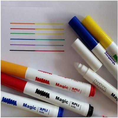 Rotuladores Apli Magic Kids 16808/ 7.5mm/ 8 unidades/ Colores