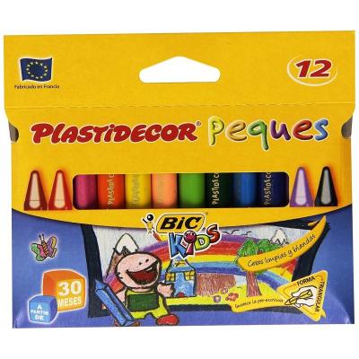 Ceras Plásticas Bic Kids Plastidecor 8757741/ 12 unidades