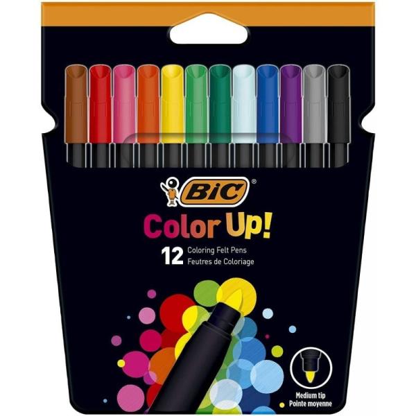 Rotulador Bic Color Up/ 12 unidades