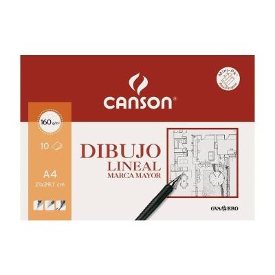 Pack Papel Dibujo Canson Dibujo Lineal Marca Mayor C200409784/