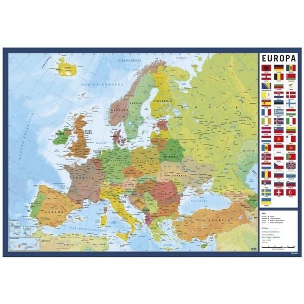 VADE ESCOLAR MAPA EUROPA ERIK TSEH294 - 34.5*49.5CM