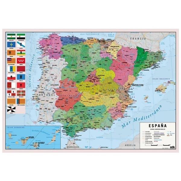 VADE ESCOLAR MAPA ESPAÑA ERIK TSEH295 - 34.5*49.5CM