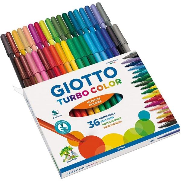 Rotulador Giotto Turbo Color/ 36 unidades