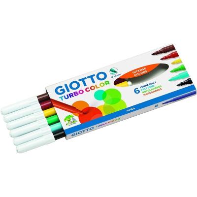 Rotuladores Giotto Turbo Color/ 6 unidades