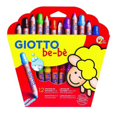 Pack 12 Lápices de Colores con Sacapuntas Giotto Be-Be 469700