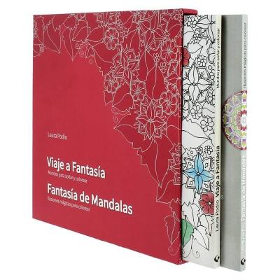 PACK LIBROS DE COLOREAR MÁNDALAS GRAFOPLAS 00166000 - INCLUYE