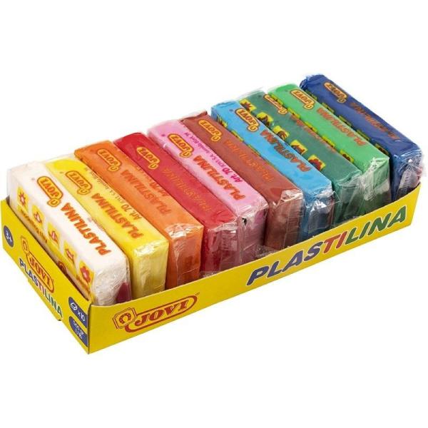 Pack Plastilina Jovi 71/10S/ 10 unidades/ Colores Surtidos