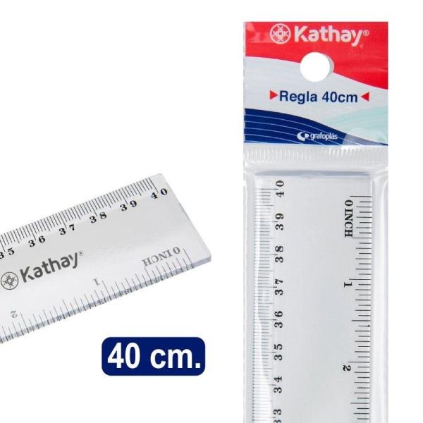 Regla Kathay 86420300/ 40cm