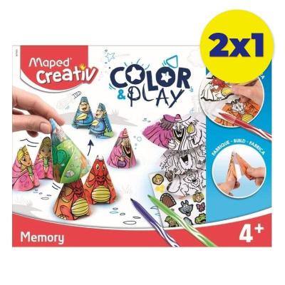 Promocion 2x1 Juego de Memoria Maped Color&Play Memory 907000/