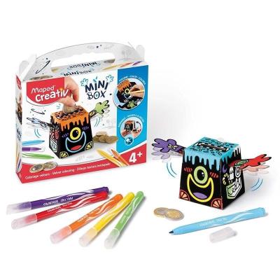 Kit Manualidades Maped Minibox Velvet Coloring 907013/ Dibujo