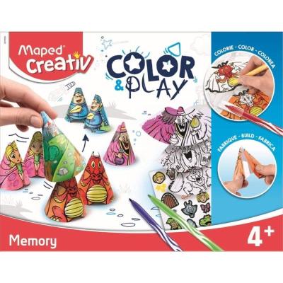 Juego de Memoria Maped Color&Play Memory 907000/ 3 Hojas