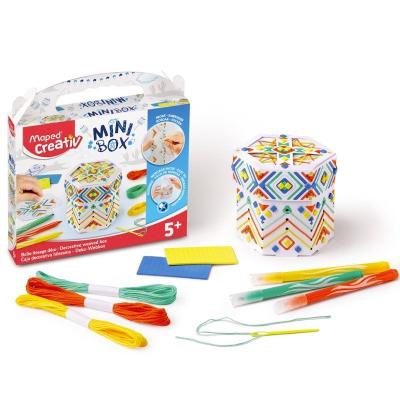 Kit Manualidades Maped Minibox Hilorama 907033/ 3 Rotuladores +