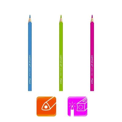 Lápices Maped Color'Peps Star 832014/ 12 unidades/ Colores Vivos