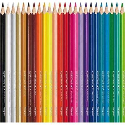 Lápices Maped Color'Peps Star 832016/ 24 unidades/ Colores