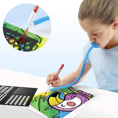 Pack Creativo Maped Blow Pen Art 846715/ 6 Rotuladores Jungle +