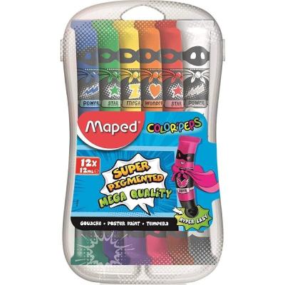 Estuche Temperas Maped Color'Peps 810520/ 12 unidades/