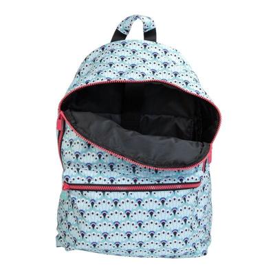 Mochila Milan Peacock Azul/ Capacidad 21L