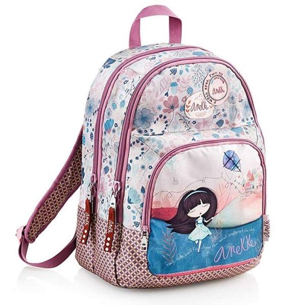 MOCHILA TRIPLE COMPARTIMENTO MIQUEL RIUS 18192 ANEKKE LIBERTY - 315*415*165MM (23L) - TIRANTES ACOLCHADOS - ASA SUPERIOR - BASE 