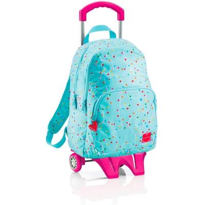 MOCHILA TRIPLE COMPARTIMENTO CON CARRO MIQUEL RIUS 18681 AGATHA