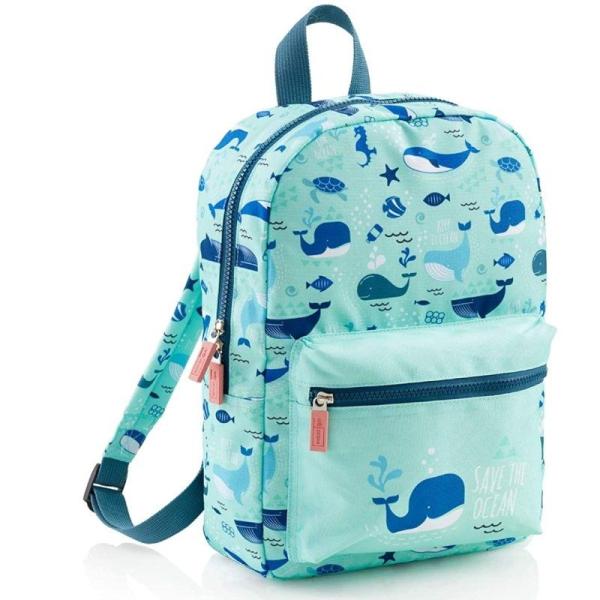 Mochila Miquel Rius Whale Mini Save The Ocean/ Capacidad 7L