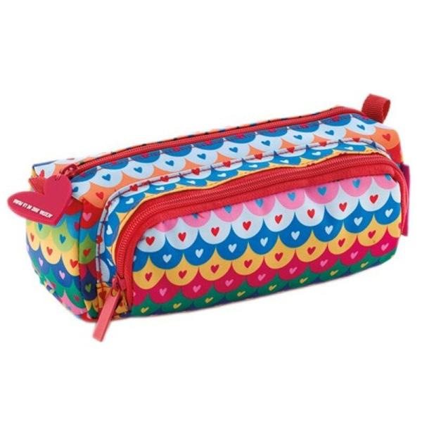 ESTUCHE PORTATODO DOBLE TEJAS AGATHA RUIZ DE LA PRADA - MIQUEL RIUS 17026