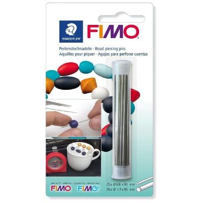 Agujas para Perforar Cuentas Staedtler FIMO 8712 20/ 50 uds