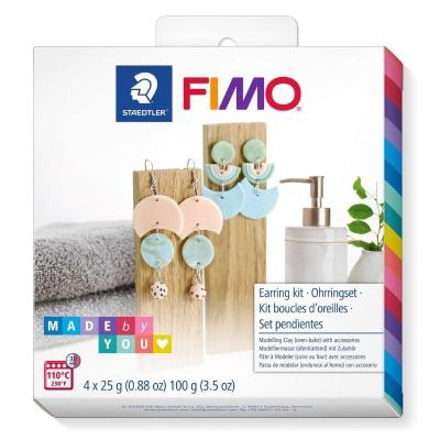 Juego Pasta de Modelar Staedtler FIMO Pendientes/ 4 Bloques 25g