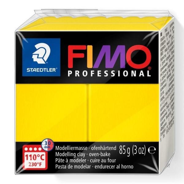 Pasta de Modelar de Secado al Horno Staedtler FIMO Professional/ 85g/ Amarillo Sólido