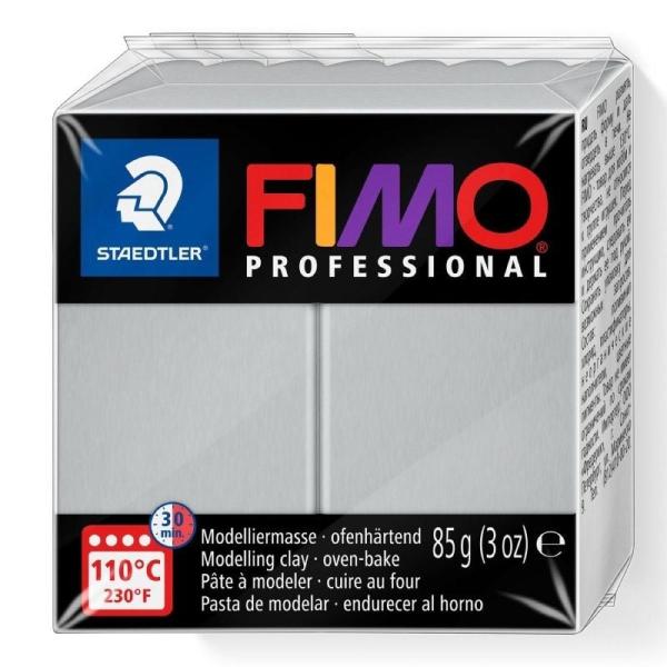 Caja de Pasta de Modelar de Secado al Horno Staedtler FIMO Professional/ 85g/ Gris Delfín 4 unidades