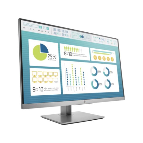 MONITOR HP ELITEDISPLAY E273 - 27'/68.58CM - 1920X1080 FHD - 16:9 - 250CD/M2 - 5M:1 - 5MS - VGA - HDMI - DISPLAYPORT - PIVOTANTE