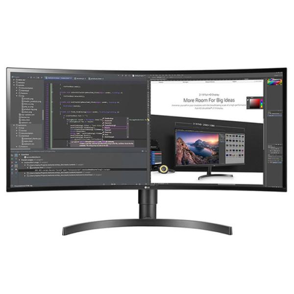 Monitor Profesional Ultrapanorámico Curvo LG 34WN80C-B 34'/ WQHD/ Negro