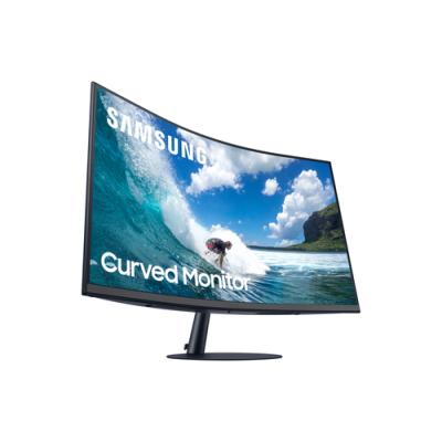 Monitor Profesional Curvo Samsung C27T550FDR 27'/ Full HD/