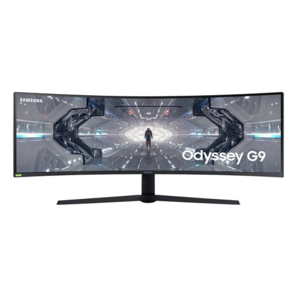 Monitor Ultrapanorámico Curvo Samsung Odyssey G9 49'/ Dual QHD/ Negro