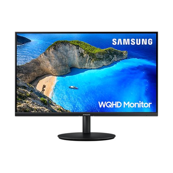 Monitor Profesional Samsung LF27T700QQU 27'/ WQHD/ Negro