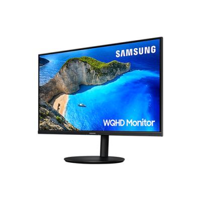 Monitor Profesional Samsung LF27T700QQU 27'/ WQHD/ Negro