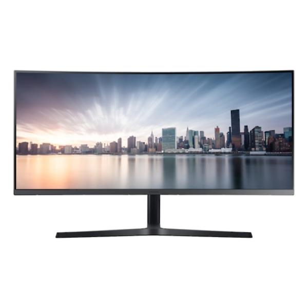 Monitor Profesional Curvo Samsung C34H890 34'/ Ultra WQHD/ Gris Plata