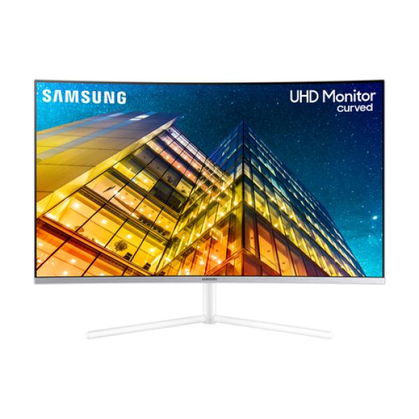 Monitor Profesional Curvo Samsung LU32R591CWR 31.5'/ 4K/ Blanco