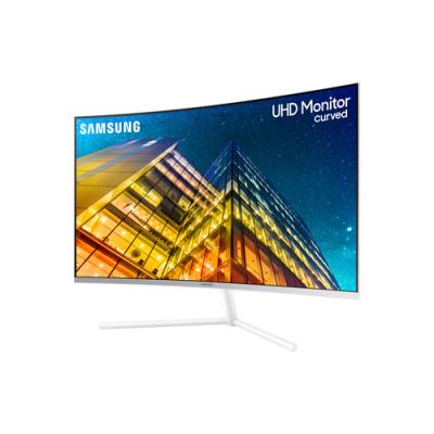 Monitor Profesional Curvo Samsung LU32R591CWR 31.5'/ 4K/ Blanco