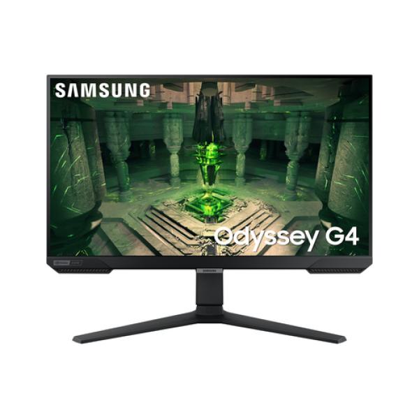 Monitor Gaming Samsung Odyssey G4 S25BG400EU/ 25'/ Full HD/ 1ms/ 240Hz/ IPS/ Negro