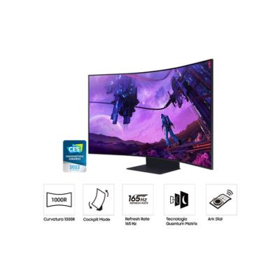 Smart Monitor Gaming Curvo Samsung Odyssey Ark S55BG970NU 55'/