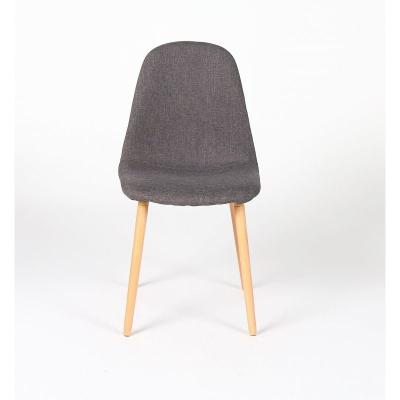 Silla Eurosilla Verona/ Gris Oscuro/ Pack de 2 unidades