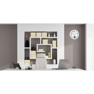 Reloj de Pared Unilux Instinct/ Gris