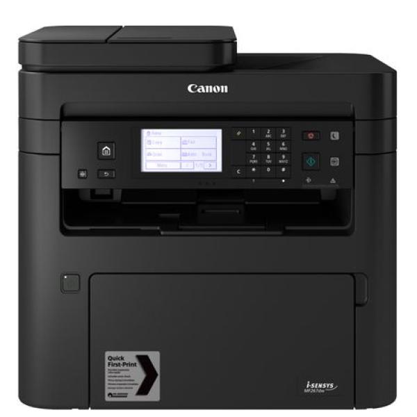 Multifunción Láser Monocromo Canon i-SENSYS MF267dw WiFi/ Fax/ Dúplex/ Negra