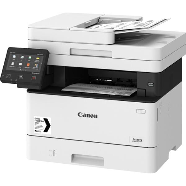 Multifunción Láser Monocromo Canon i-SENSYS MF445DW WiFi/ Fax/ Dúplex/ Blanca