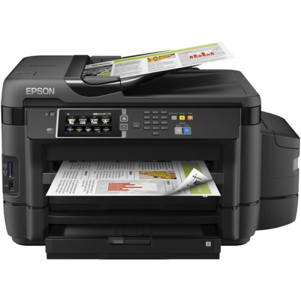 Multifunción A3+ Recargable Color Epson Ecotank ET-16500 WiFi/ Fax/ Dúplex/ Negra