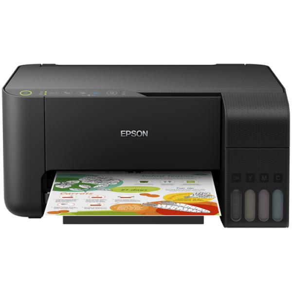 Multifunción Recargable Color Epson Ecotank L3150 WiFi/ Negra