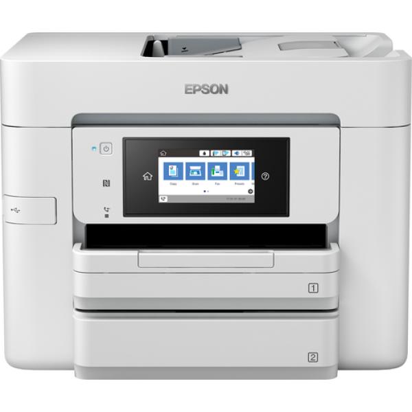 Multifunción Epson Workforce Pro WF-4745DTWF WiFi/ Fax/ Dúplex/ Blanca