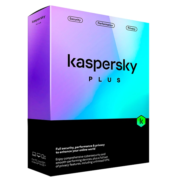 Kaspersky Plus Internet Security 2024 | 1 Dispositivo | 1 año